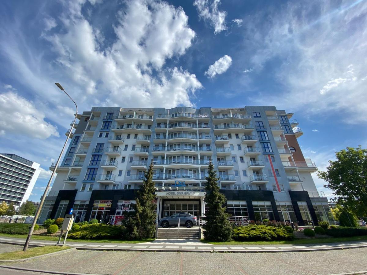 Apartament Prywatny Salon Z Aneksem Kuchennym I Sypialnia W Hotelu Diva Kołobrzeg Buitenkant foto